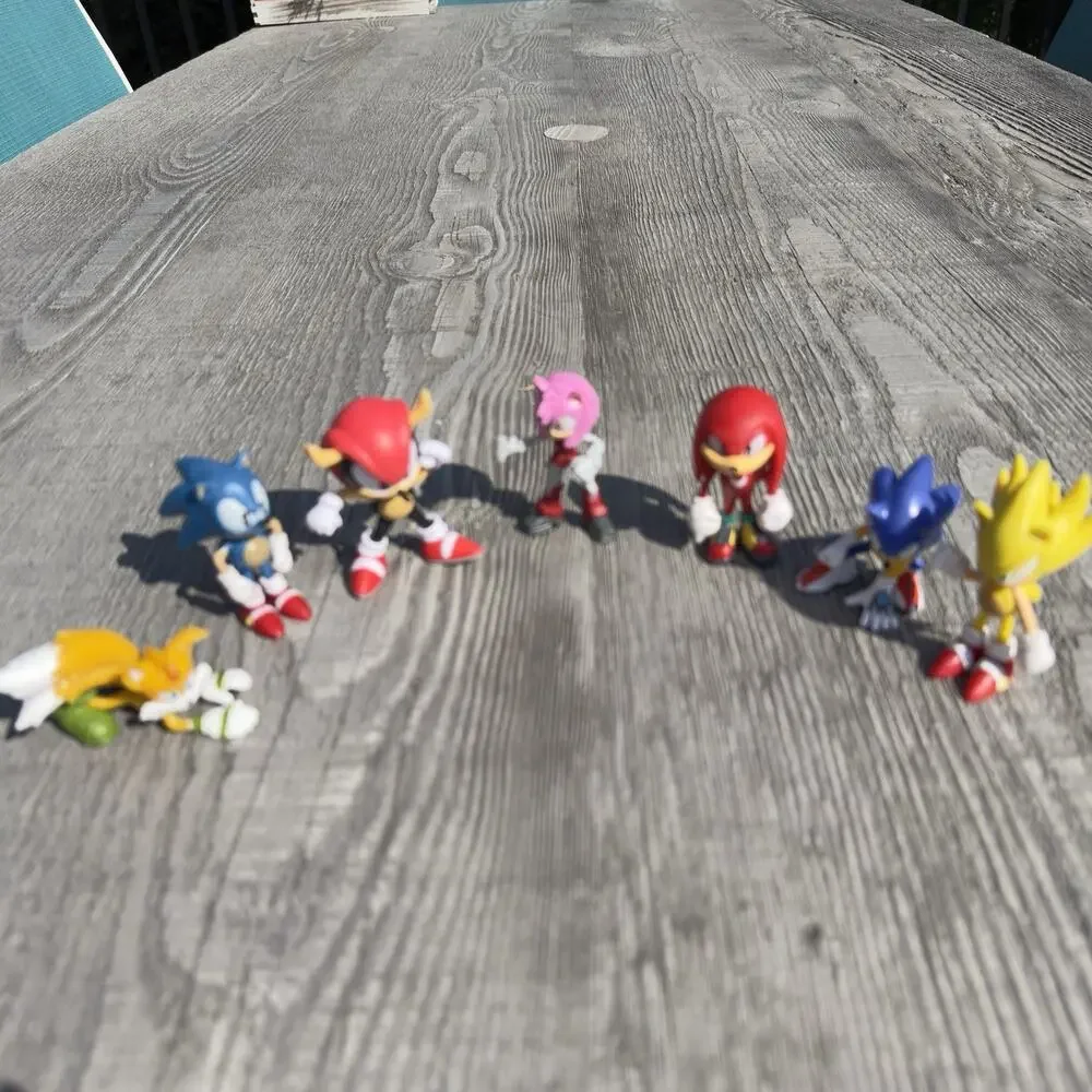Sonic the Hedgehog Figures Lot of 7